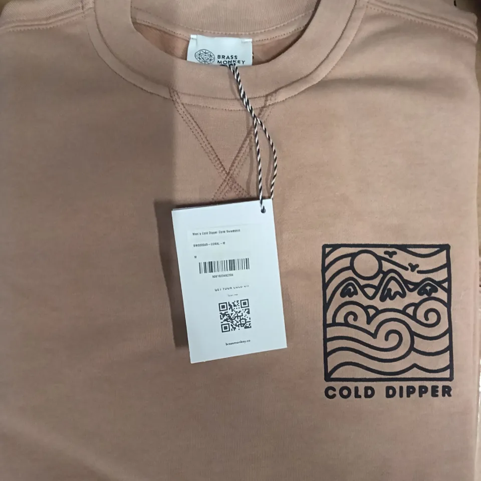 BOX OF BRASS MONKEY SWEATS - CORAL SIZE MEDIUM APPROXIMATELY 16