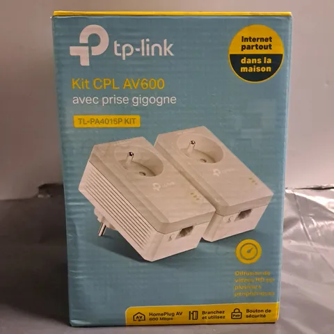 BOXED TP-LINK KIT CPL AV600