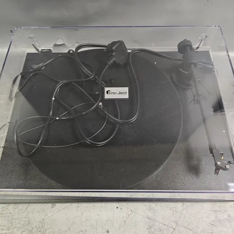 BOXED PROJECT PRIMARY E TURNTABLE - BLACK