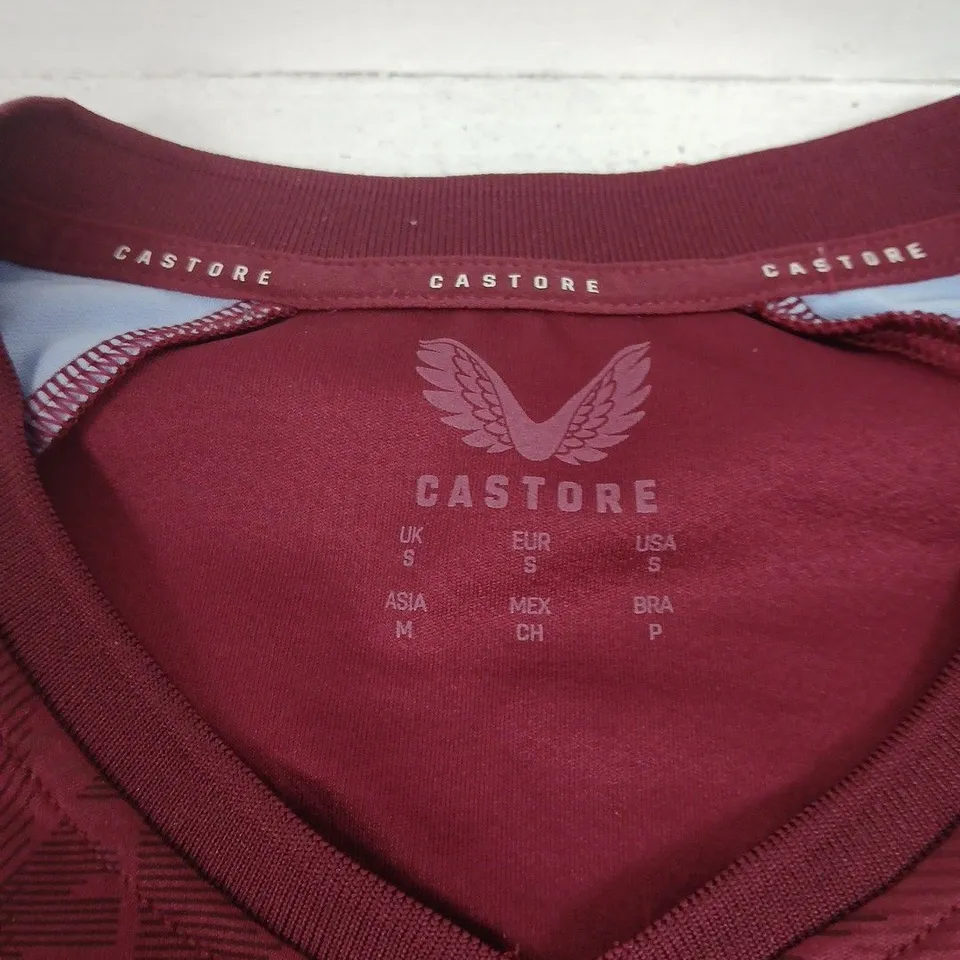 ASTON VILLA FC CASTORE JERSEY – BAILEY 31 (MAROON/LIGHT BLUE)