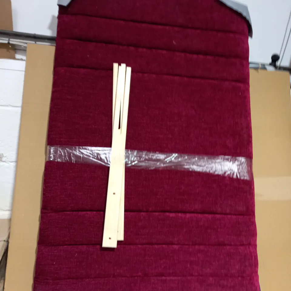 DESIGNER BURGUNDY HEADBOARD