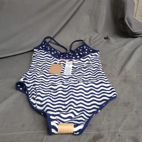 BODEN REVERSIBLE SYMI STRING SWIMSUIT UK 12 R WITH TAGS