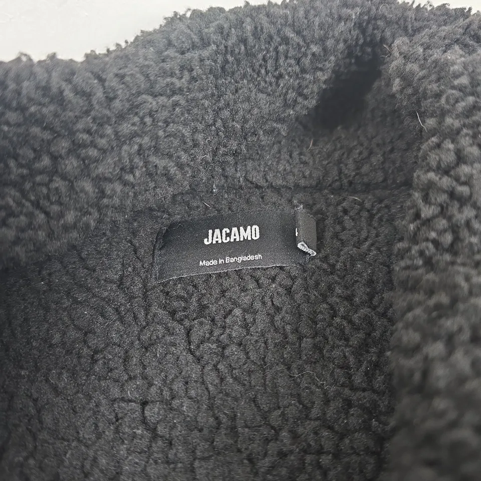 JACAMO BLACKWASH BORG JACKET 2XL