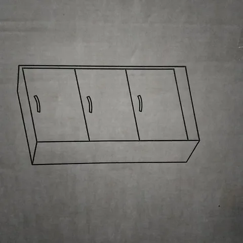 BOXED LIVING AND HOME 3-LAYER LAUNDRY CABINET WINE RACK 