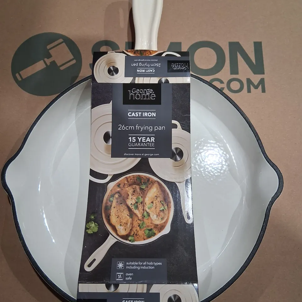 BRAND NEW CAST IRON 26CM FRYING PAN