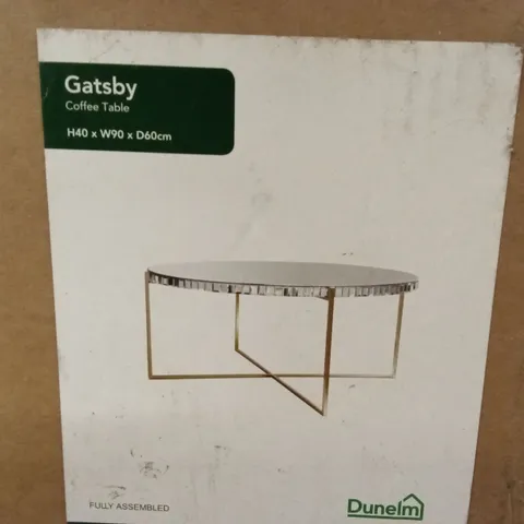 BOXED DUNELM GATSBY COFFEE TABLE