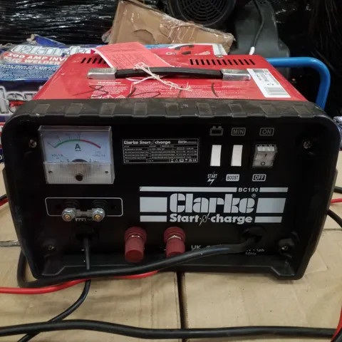 CLARKE BC190 BATTERY STARTER/CHARGER