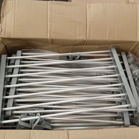 BOXED ALUMINIUM FOLDABLE STANDARD DRYING RACK (1 BOX)