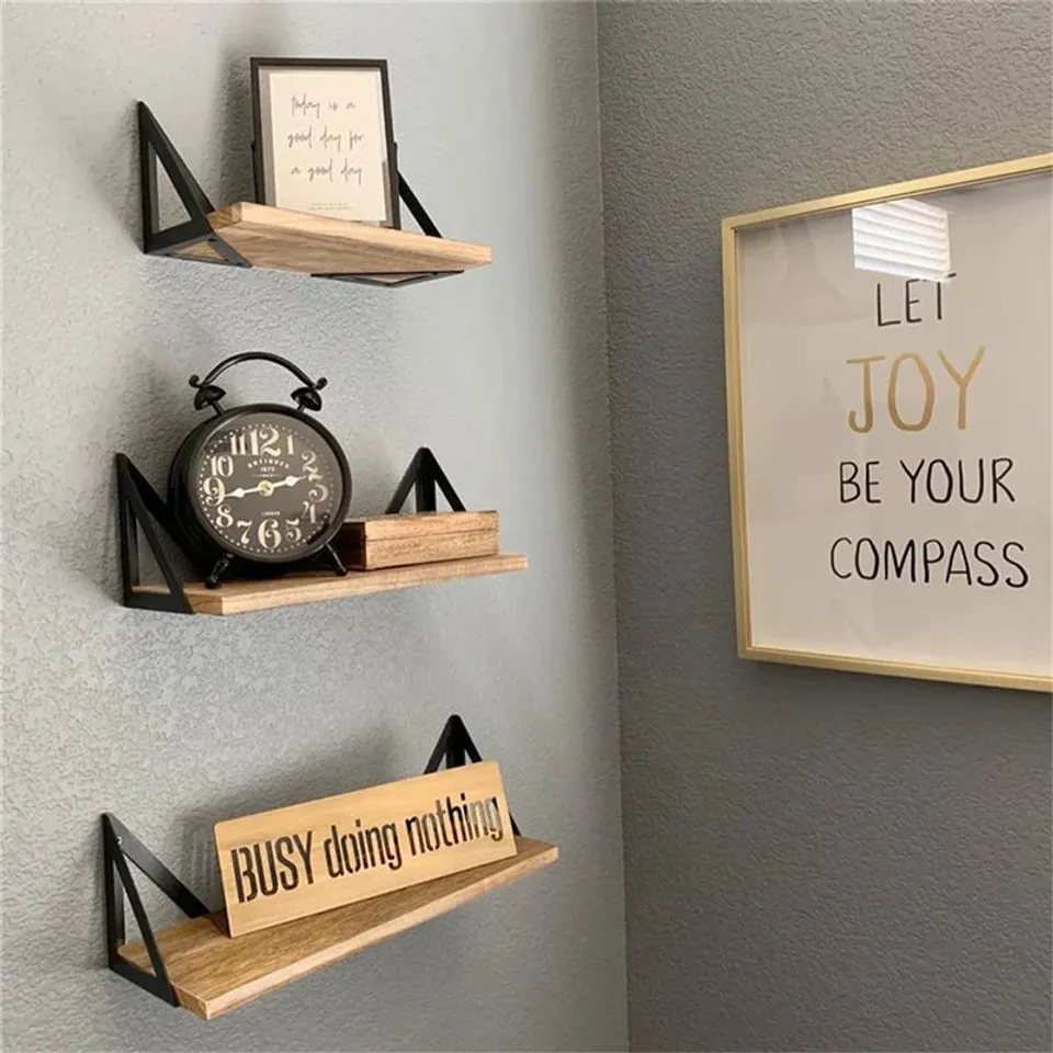 BOXED RAYMON 3 PIECE BRACKET SHELF (1 BOX)