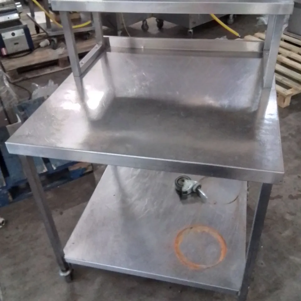 STAINLESS STEEL COMMERCIAL WORKTOP COUNTER 