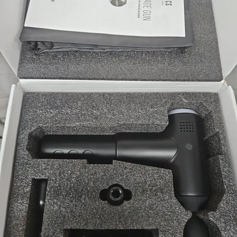 HOMEDICS PHYSIO MASSAGE GUN - DEEP TISSUE PERCUSSION MASSAGER