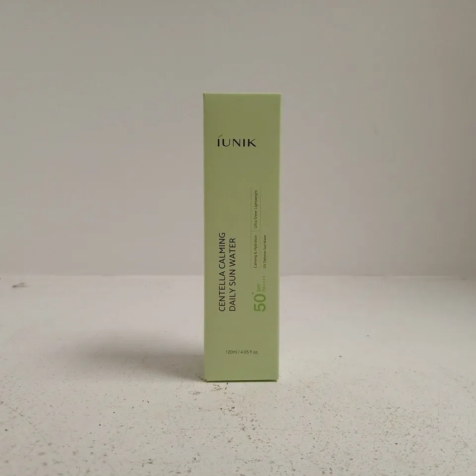 IUNIK CENTELLA CALMING DAILY SUN WATER SPF50+ – 120ML