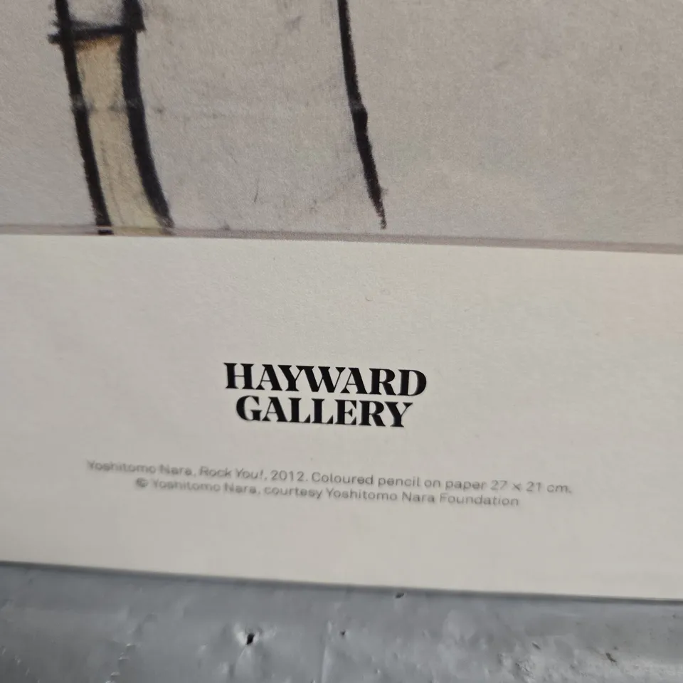 YOSHITOMO NARA PRINTS (SET OF FIVE) – HAYWARD GALLERY, NARA FOUNDATION