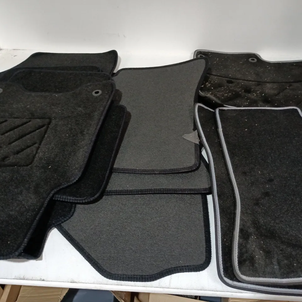 LOT OF ASSORTED VEHICLE MATS
