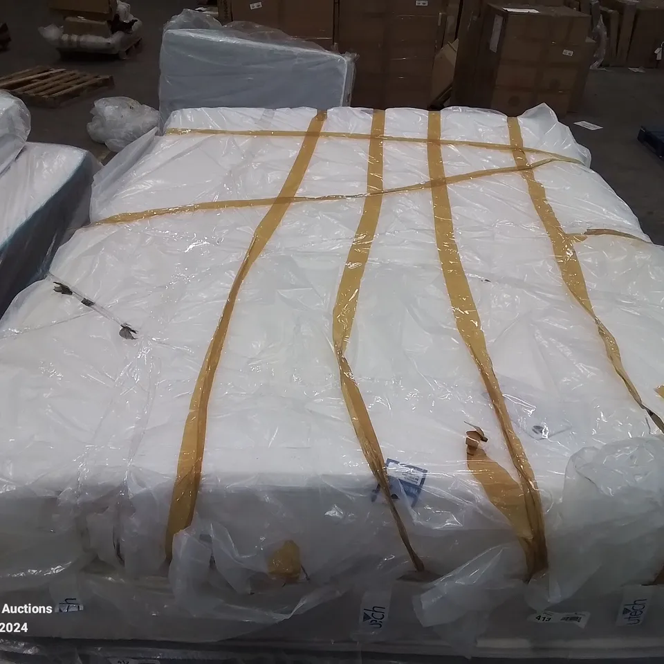 QUALITY BAGGED & ROLLED 5' KINGSIZE 3-ZONE MEMORY FOAM MATTRESS 