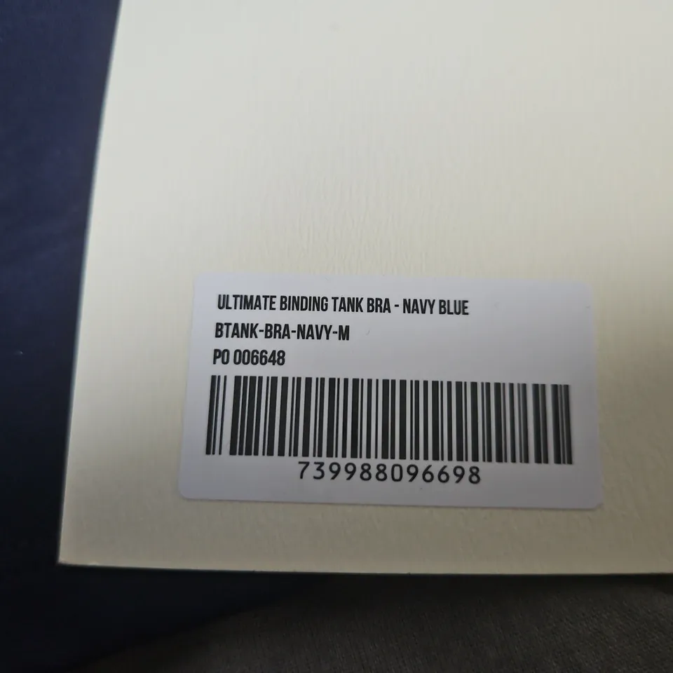 ADANOLA ULTIMATE BINDING TANK BRA – NAVY – UK M