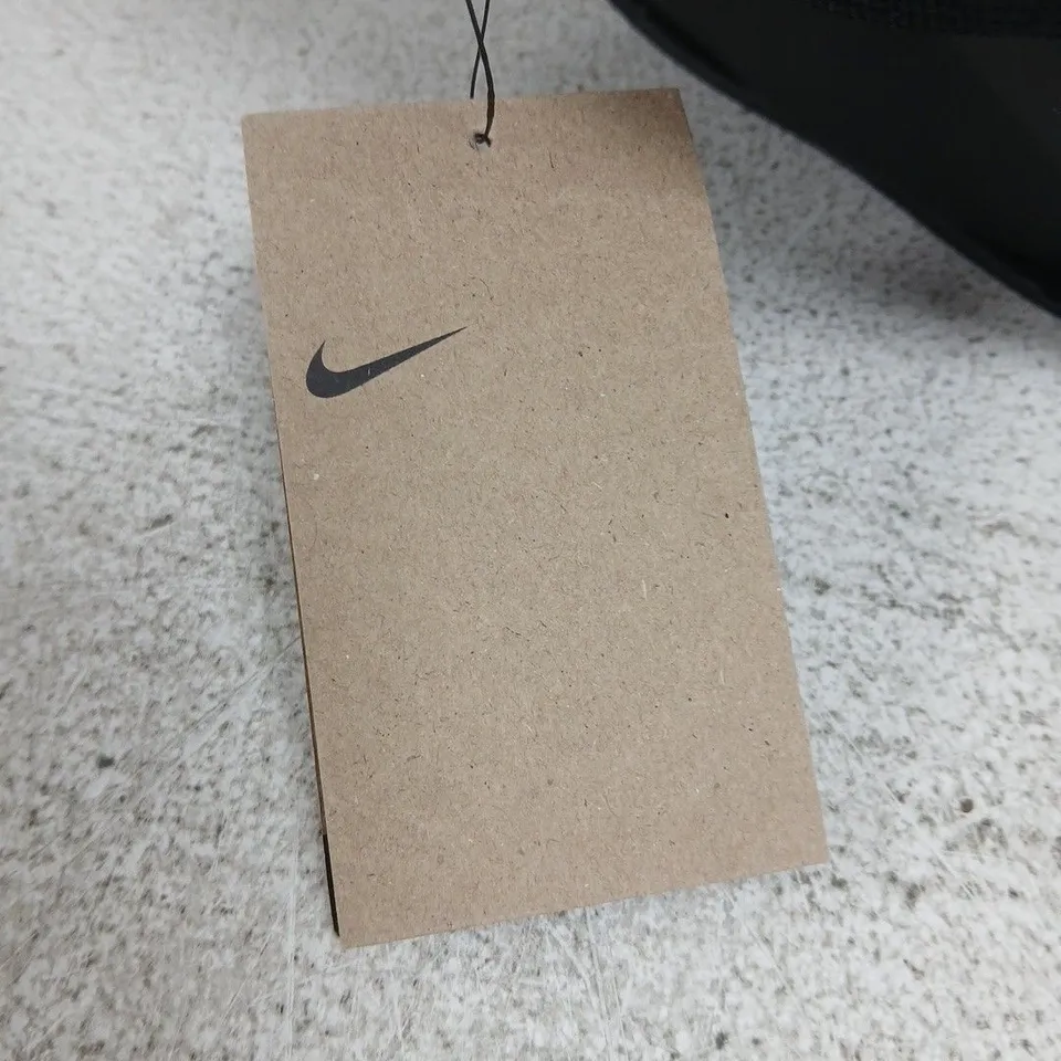 NIKE BLACK 11L BAG WITH SWOOSH LOGO