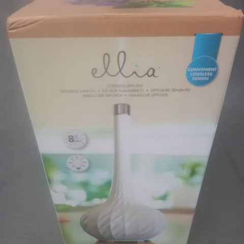 BOXED ELLIA CORDLESS DIFFUSER