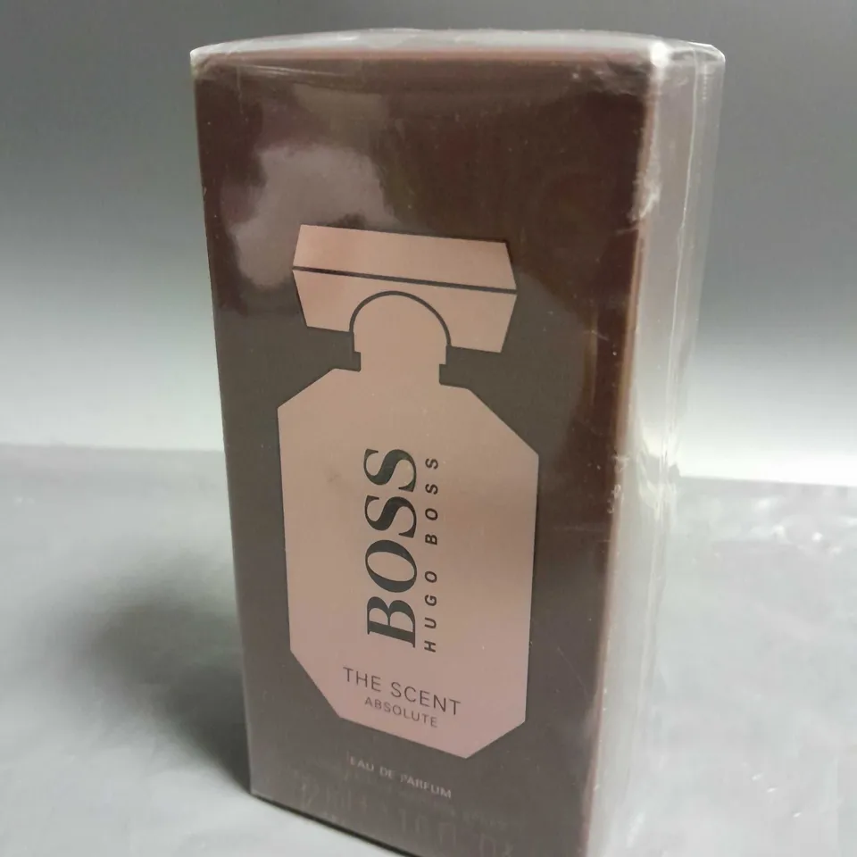 BOXED AND SEALED BOSS HUGO BOSS THE SCENT ABSOLUTE EAU DE PARFUM 50ML