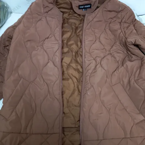 CAENTIGRADE COAT IN BROWN SIZE L