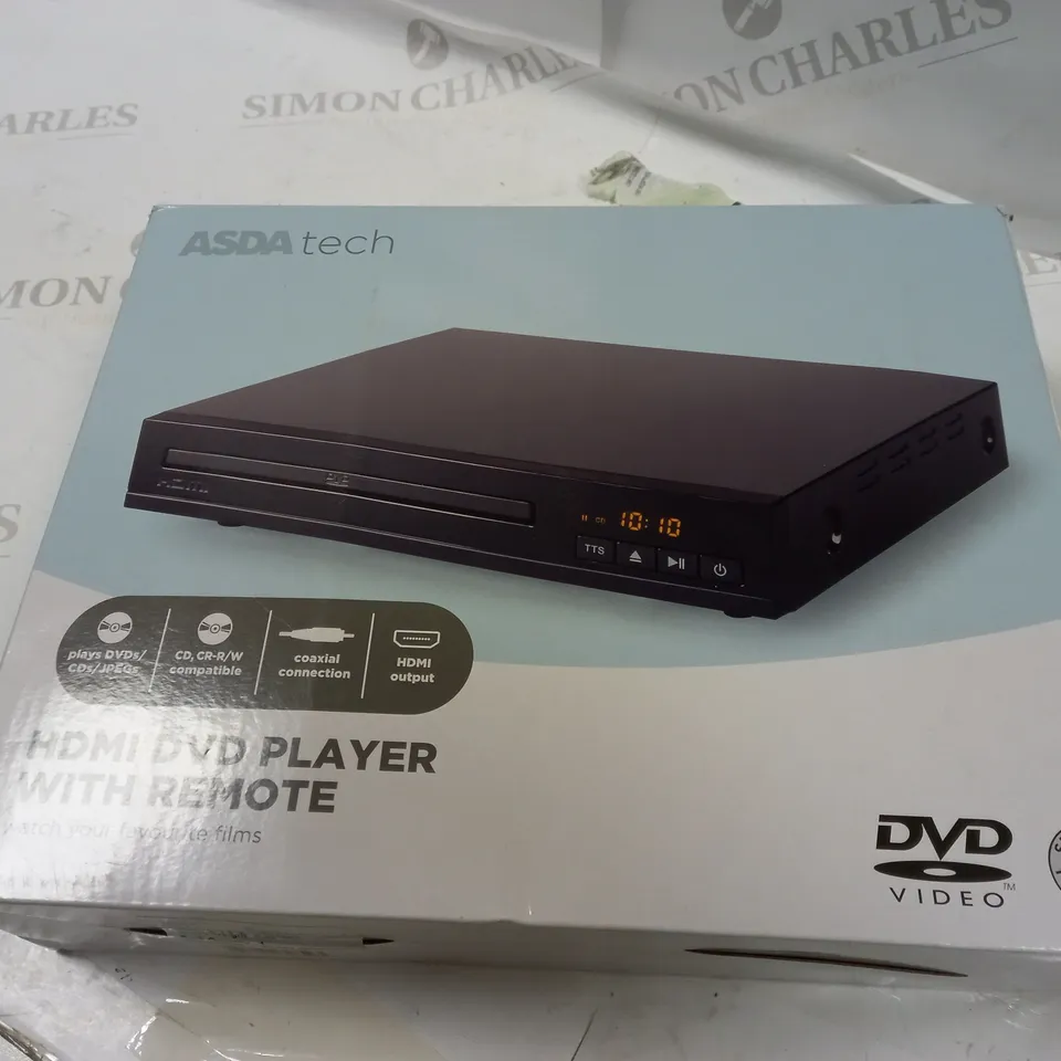 TECH HDMI DVD PLAYER WITH REMOTE