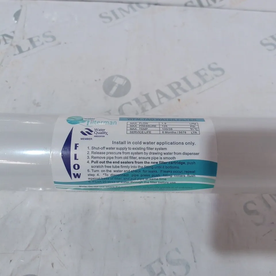 WATER FILTERMAN WFM-TAO WATER FILTER