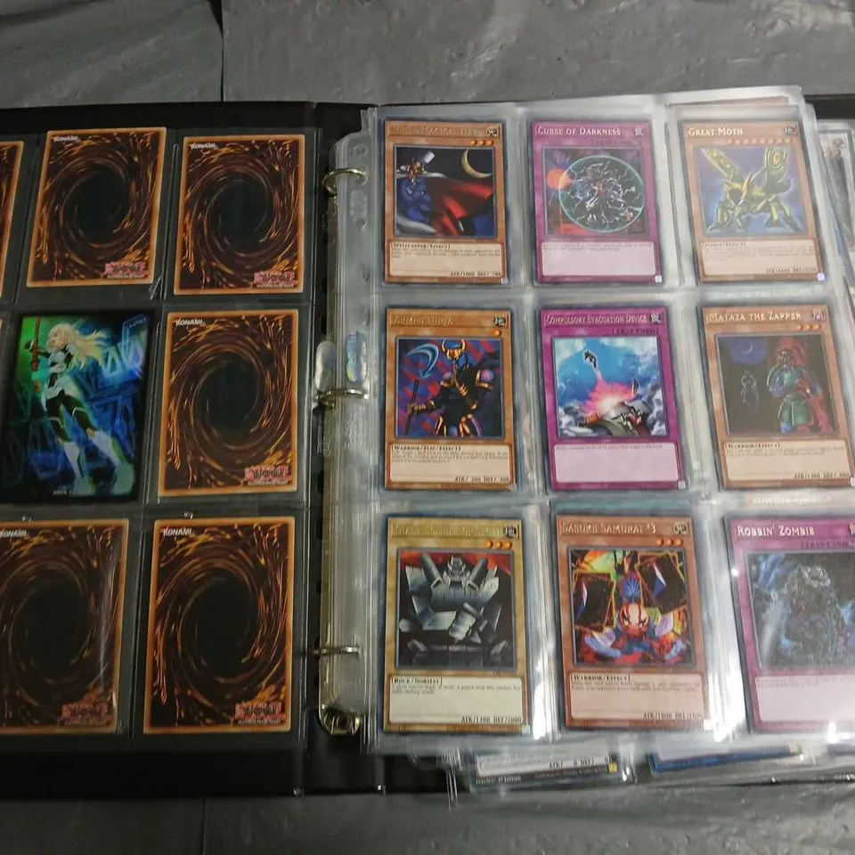 YU-GI-OH TRADING CARD GAME FILLED 25 PAGE COLLECTORS FOLDER