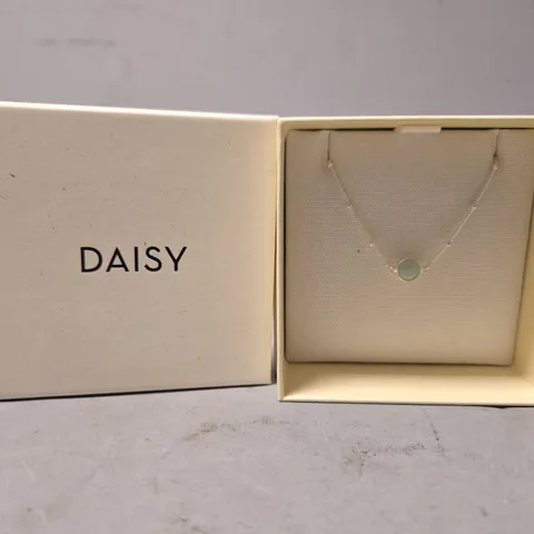 BOXED DAISY HEALING STONE CHAIN BRACELET