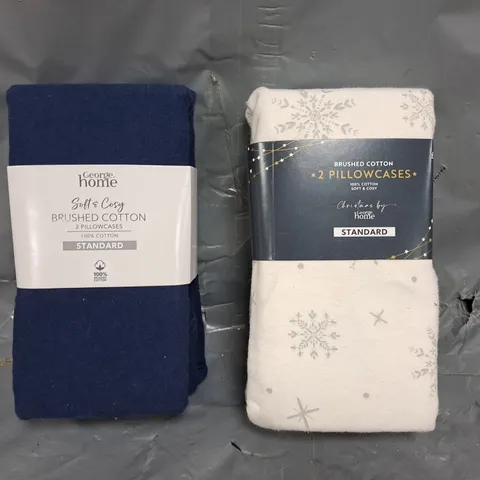 BOX OF APPROXIMATELY 10 ASSORTED HOUSEHOLD ITEMS TO INCLUDE BEDDING, CUSHIONS, ETC, IN VARIOUS STYLES, SIZES, AND COLOURS - COLLECTION ONLY