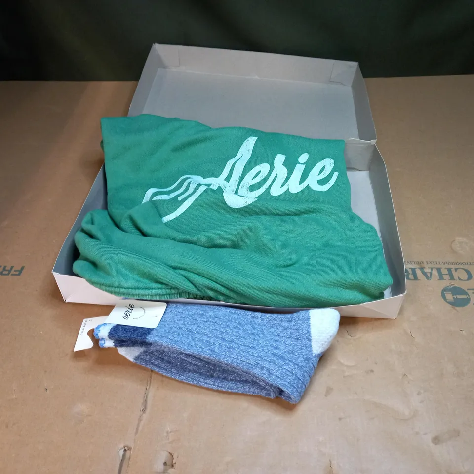 AERIE JUMPER AND SOCK GIFT SET 