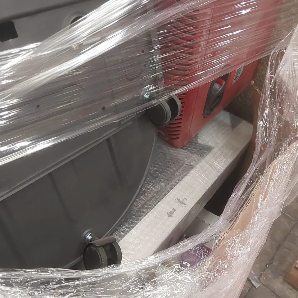 PALLET CONTAINING A VERY LARGE QUANTITY OF ASSORTED ITEMS INCLUDING: GREENGEAR ELECTRIC HEATER, LIFESTYLE APPLIANCES ELECTRIC HEATER ECT