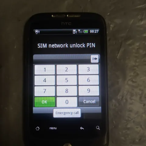 HTC MOBILE PHONE MODEL UNSPECIFIED