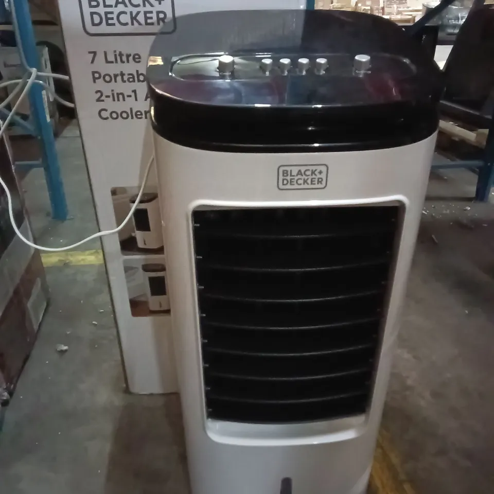 BLACK AND DECKER 7L PORTABLE 2IN1 AIR COOLER