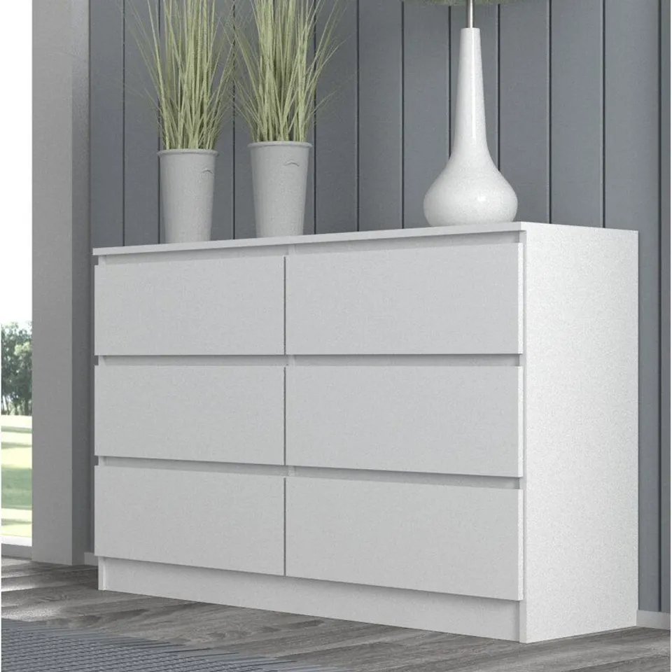 BOXED BRANACH 6 DRAWER CHEST (BOX OF 3)