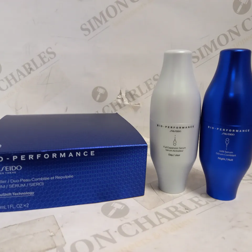 SHISEIDO BIO-PERFORMANCE SKIN FILLER MOLECUSHIFT TECHNOLOGY SERUM DUO (2 X 30ML)