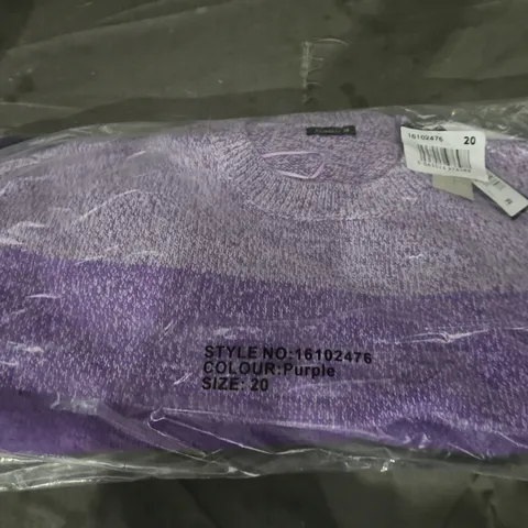 ROMAN PURPLE WOMEN'S KNITWEAR – UK SIZE 20 – STYLE NO. 16102476