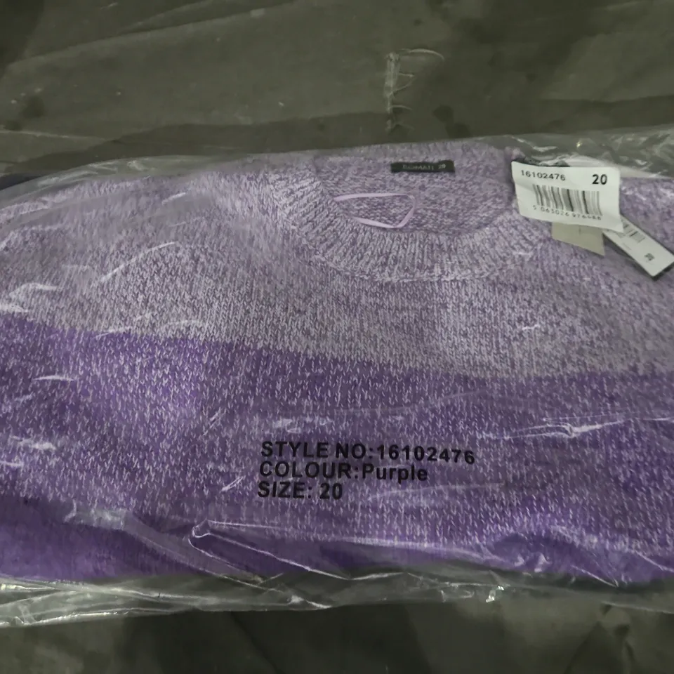 ROMAN PURPLE WOMEN'S KNITWEAR – UK SIZE 20 – STYLE NO. 16102476