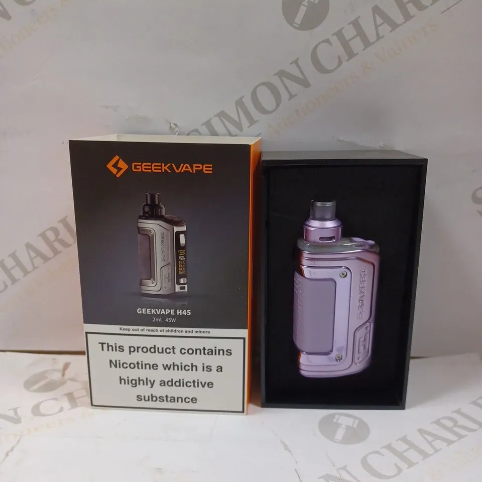 BOXED GEEK VAPE H45 CRYSTAL PURPLE 