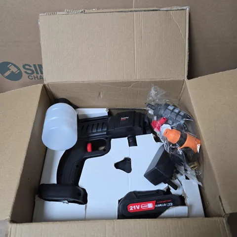  PORTABLE 21V CORDLESS PRESSURE WASHER KIT