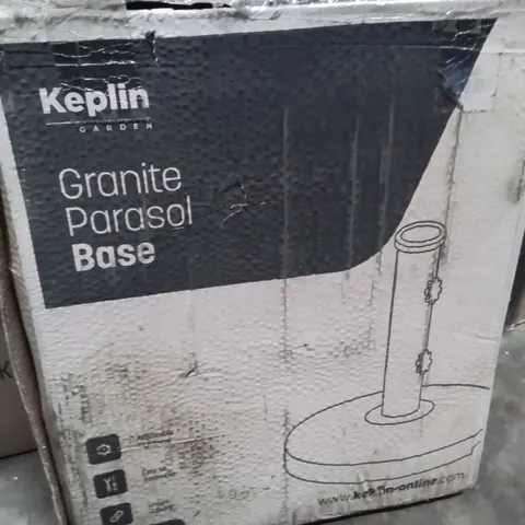 BOXED GRANITE PARASOL BASE