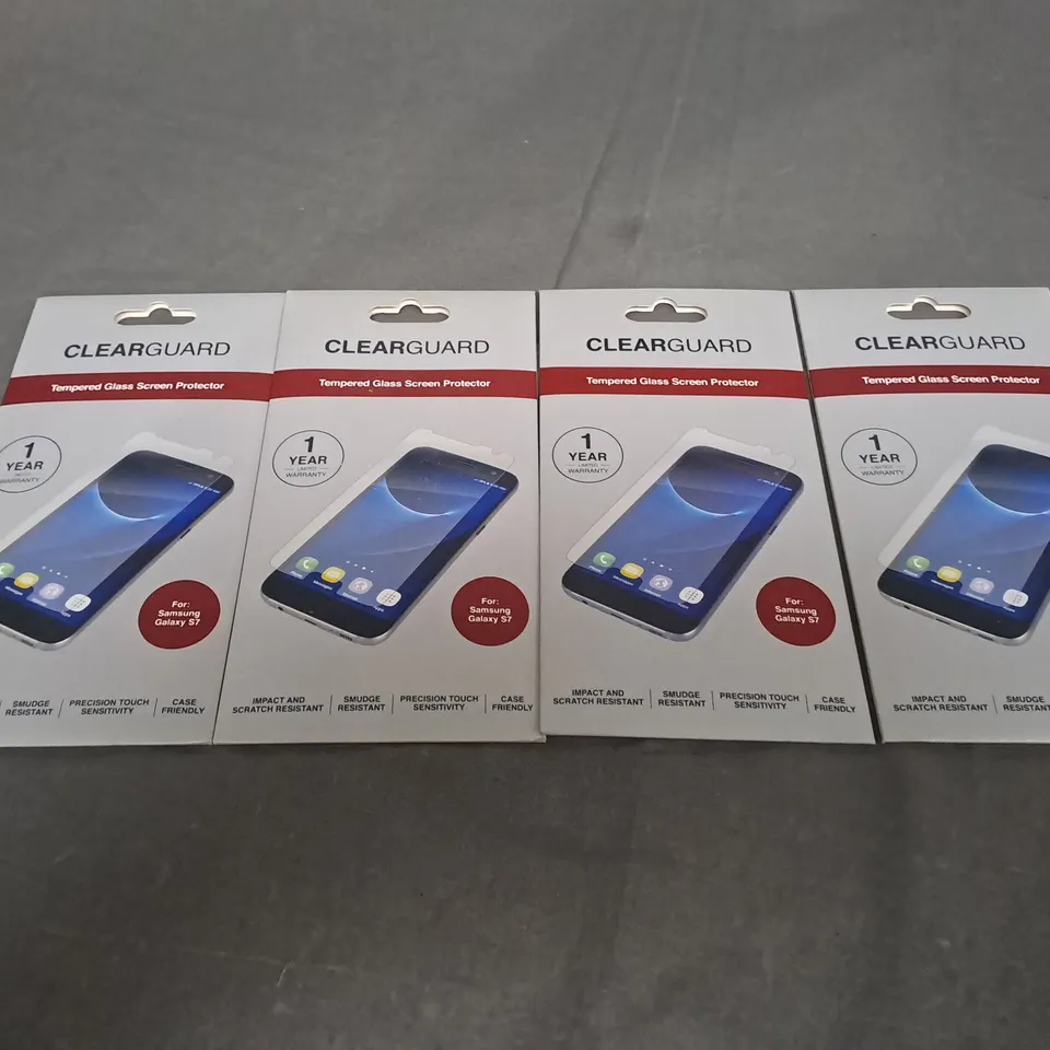 MEDIUM BOX OF CLEARGUARD TEMPERED GLASS SCREEN PROTECTORS