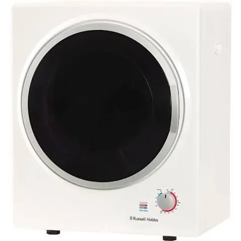 RUSSELL HOBBS RH3VTD800 WHITE 2.5KG COMPACT MINI VENTED TUMBLE DRYER