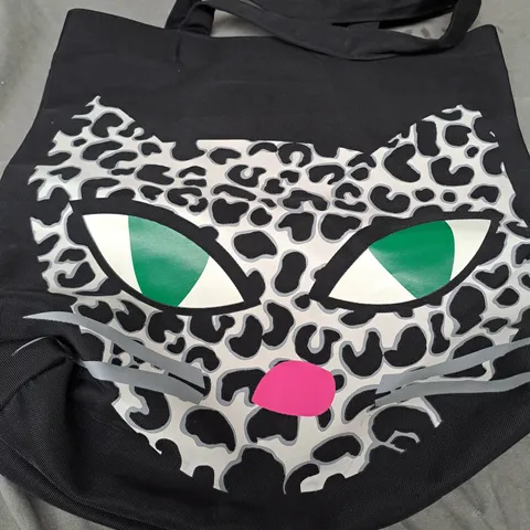 LULU GUINESS CAT TOTE BAG