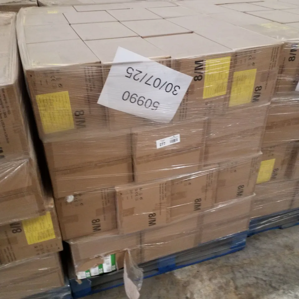PALLET CONTAINING APPROXIMATELY 600 INTCO VINYL GLOVES 100PK MEDIUM
