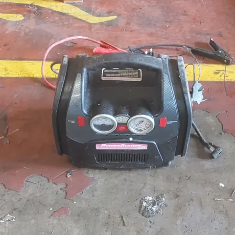 POWERSTATION PSX PORTABLE JUMP STARTER AND AIR COMPRESSOR