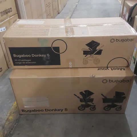 BOXED BUGABOO DONKEY 5 STROLLER SET (2 BOXES)