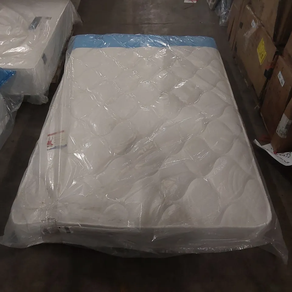 QUALITY BAGGED 120CM AIRSPRUNG MEMORY COMFORT SMALL DOUBLE MATTRESS 		 RRP £509