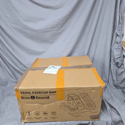 BLISS & BEYOND PEDAL EXERCISE BIKE – BOXED