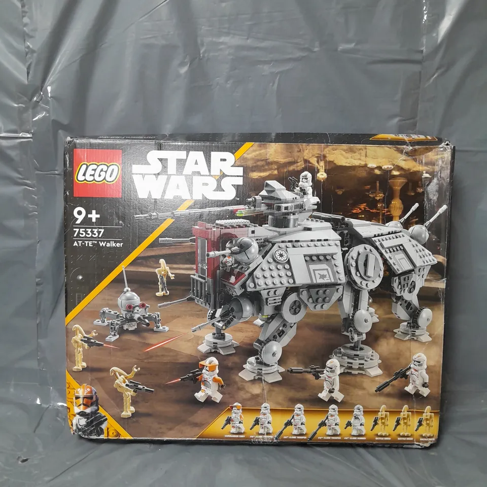 BOXED LEGO STAR WARS 75337 AT-TE WALKER  RRP £124.99