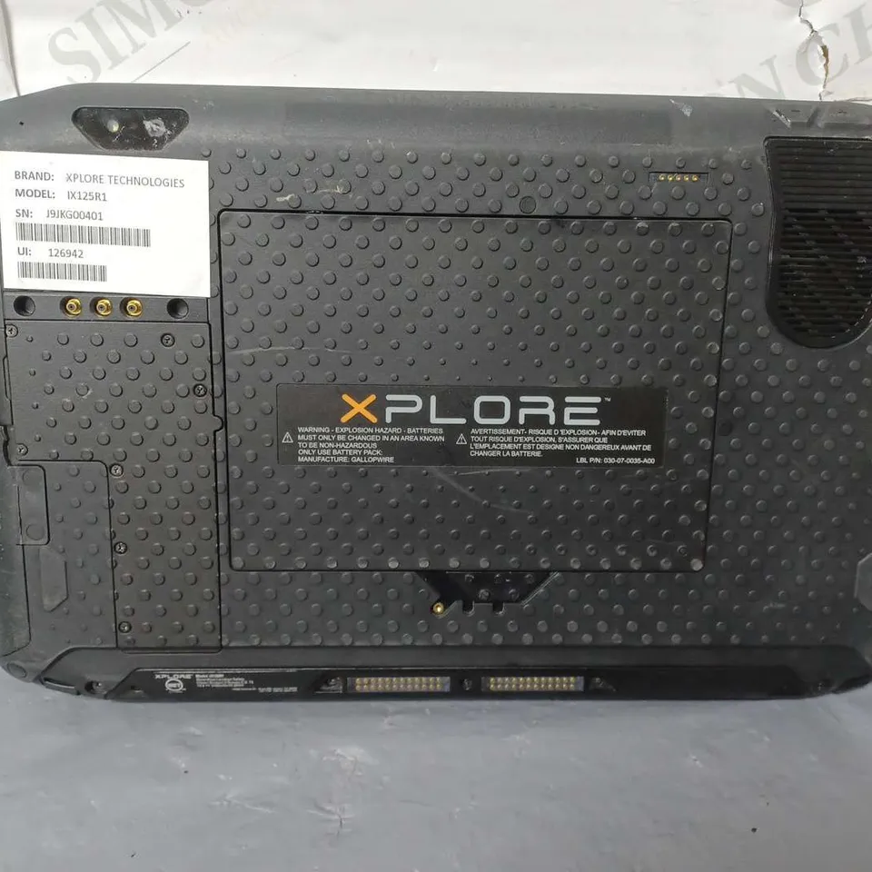 ZEBRA IX125R1 12 INCH I5-6200U 2.30GHZ